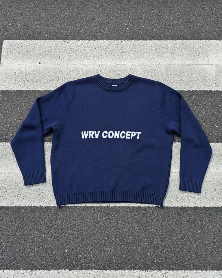 CONCEPT KNITTED CREWNECK